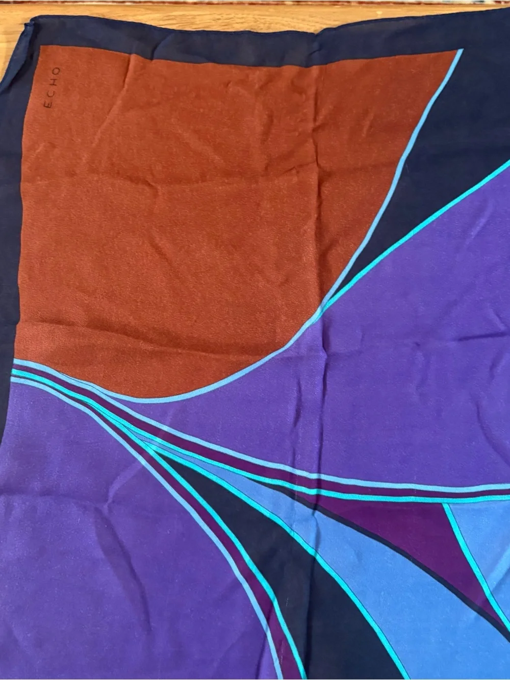 NWT Echo silk scarf